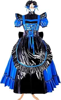 完売品 M企画 コスプレ メイド服 サテン 光沢 新品 未開封 廃盤 レア 41d87Ni1PlL._UY350_.jpg